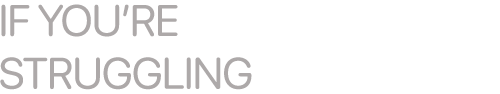 PhilosophyCenter |  If You're Struggling